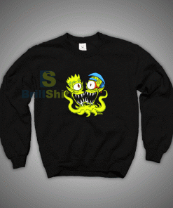 Get Ita Now Alien Simpsons boys Sweatshirt - Brillshirt.com