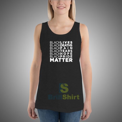 Get It Now Black Lives Matter Tank Top - Brillshirt.com