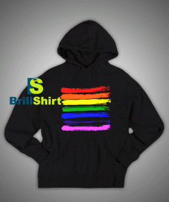 Get It Now LGBT Pride Flag Hoodie - Brillshirt.com