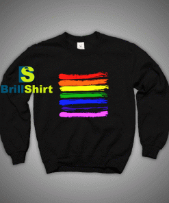 Get It Now LGBT Pride Flag Sweatshirt - Brillshirt.com