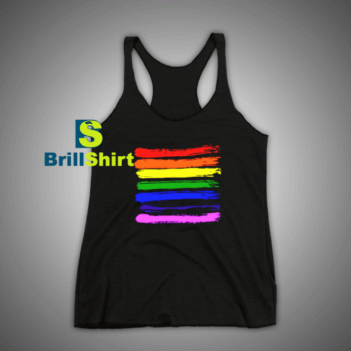 Get It Now LGBT Pride Flag Tank Top - Brillshirt.com