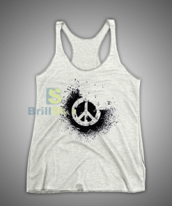 Get It Now Love Peace Tank Top - Brillshirt.com