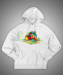 Get It Now Melting Rubik's Cube Hoodie - Brillshirt.com