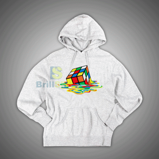 Get It Now Melting Rubik's Cube Hoodie - Brillshirt.com