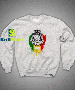 Get It Now Rasta Lion Four Twenty Sweatshirt - Brillshirt.com