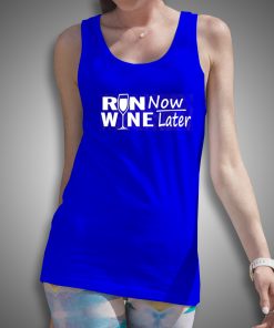 Get It Now Run Now Wine Latter Tank Top - Brillshirt.com