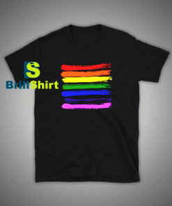 Get it Now LGBT Pride Flag T-Shirt - Brillshirt.com