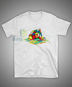 Get it Now Melting Rubik's Cube T-Shirt - Brillshirt.com