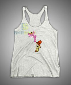 Pink Panther And Inspector Tank Top S - 3XL