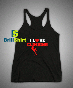 Get It Now I Love Sports Climbing Tank Top - Brillshirt.com