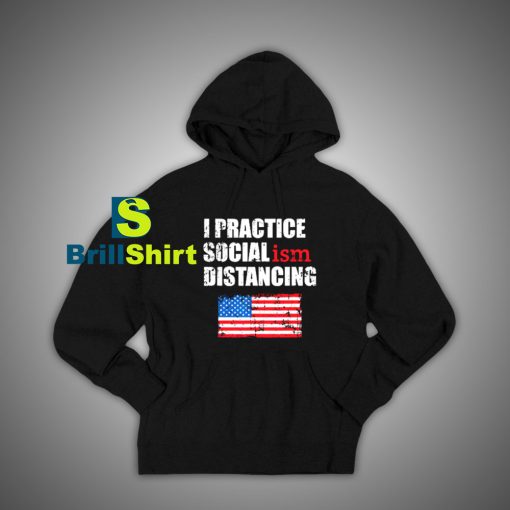 Get It Now Political Social Distancing Hoodie - Brillshirt.com