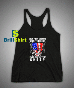 Get It Now United States Flag Skull Tank Top - Brillshirt.com