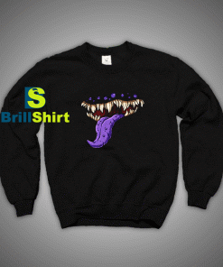 Get It Now Venom Mouth Sweatshirt - Brillshirt.com