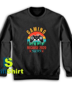 Get It Now Vintage Gaming Suck Sweatshirt - Brillshirt.com