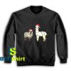 Get It Now Alpaca Sheep Christmas Sweatshirt - Brillshirt.com