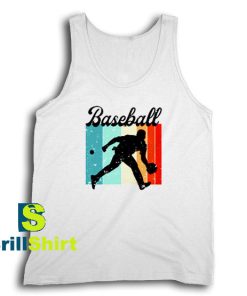 Get It Now Baseball Player Retro Tank Top - Brillshirt.com