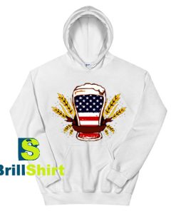 Get It Now Beer and America Hoodie - Brillshirt.com