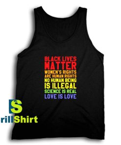 Get It Now Black Lives Love Is Love Tank Top - Brillshirt.com