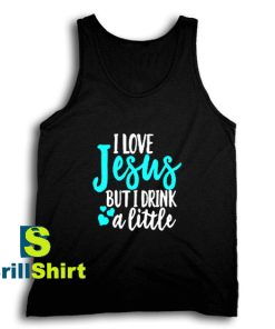 Get It Now Design I Love Jesus Tank Top - Brillshirt.com