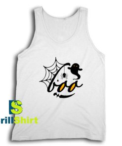 Get It Now Halloween Boooo Design Tank Top - Brillshirt.com