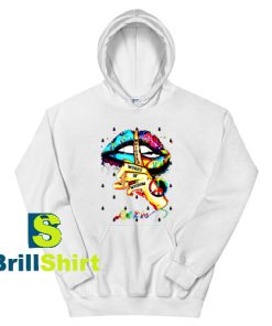 Get It Now Peace Lips Colorful Hoodie - Brillshirt.com