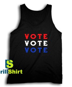 Get It Now Retro Vintage Vote US Tank Top - Brillshirt.com