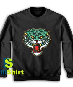 Get It Now Tiger Head Design Sweatshirt - Brillshirt.com