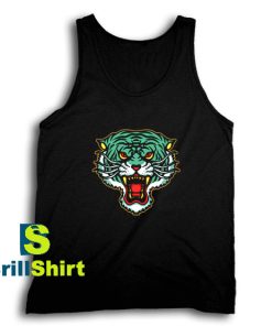 Get It Now Tiger Head Design Tank Top - Brillshirt.com