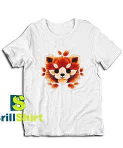 Get it Now Red panda of leaves T-Shirt - Brillshirt.com