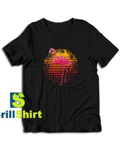 Get it Now Tropical Flamingo T-Shirt - Brillshirt.com