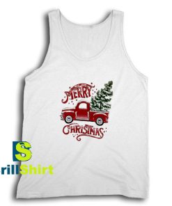 Get It Now Merry Christmas Rustic Tank Top - Brillshirt.com