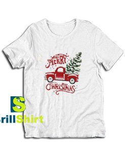 Get it Now Christmas Truck Design T-Shirt - Brillshirt.com