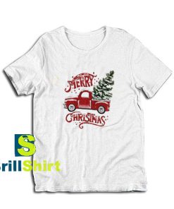 Get it Now Merry Christmas Rustic T-Shirt - Brillshirt.com