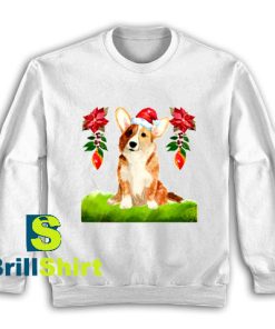 Get It Now Christmas Hat Corgi Sweatshirt - Brillshirt.com