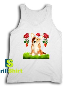 Get It Now Christmas Hat Corgi Tank Top - Brillshirt.com