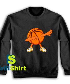 Get It Now Dabbing Basketball Funny Sweatshirt - Brillshirt.com