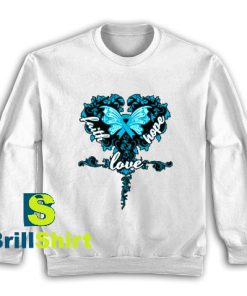 Get It Now Faith Hope Love Design Sweatshirt - Brillshirt.com