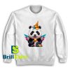 Get It Now Panda Unicorn Design Sweatshirt - Brillshirt.com