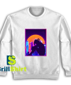 Get It Now Sad Anime Girl Design Sweatshirt - Brillshirt.com