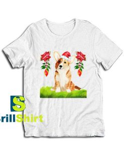 Get it Now Christmas Hat Corgi T-Shirt - Brillshirt.com