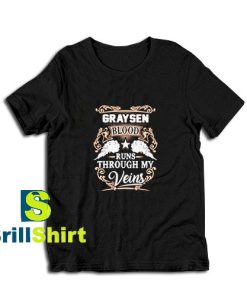 Get it Now Graysen Name Design T-Shirt - Brillshirt.com