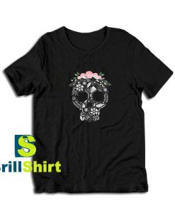 Skull-Gardening-T-Shirt