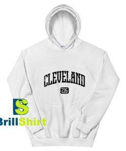 Cleveland-216-White-Hoodie