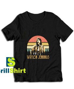 Waylon-Jennings-T-Shirt