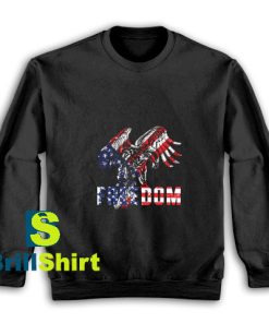 Freedom-Usa-Flag-Eagle-Sweatshirt