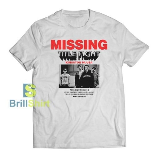 Missing Title Fight T-Shirt