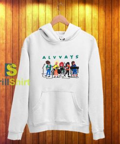 Alvvays Band Drawing Hoodie