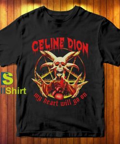 Celine Dion My Heart Metal T-Shirt