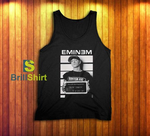 Eminem Criminal Records Tank Top