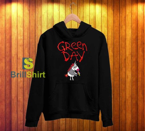 Green Day Unicorn Hoodie